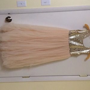 Flower girl dress.Custom made, ~ girls size 10.